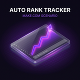 Auto Rank Tracker Make Scenario
