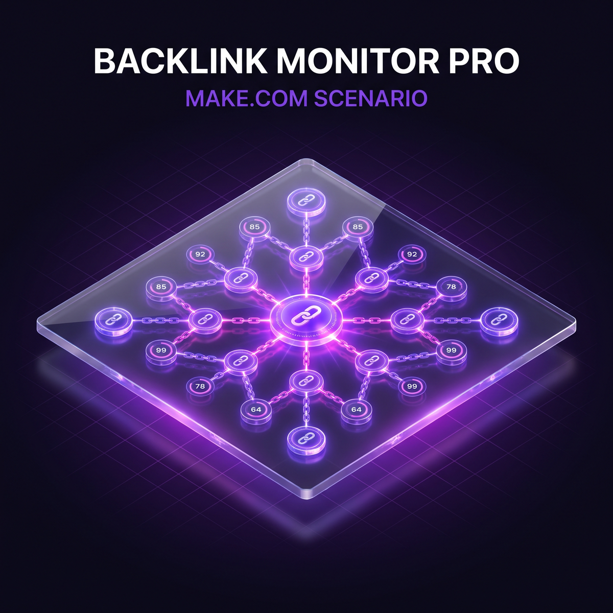 Backlink Monitor Pro Make Scenario