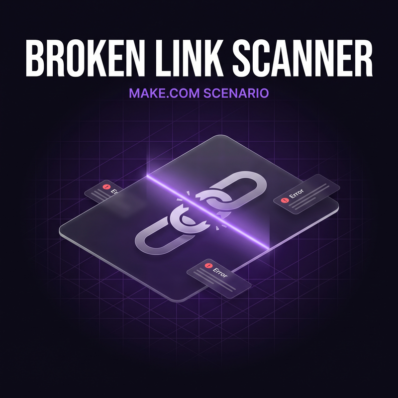 Broken Link Scanner Make Scenario